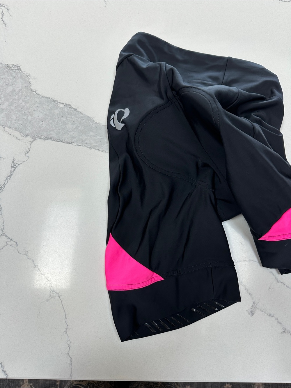 Pearl Izumi Women's Black & Hot Pink Bike Shorts